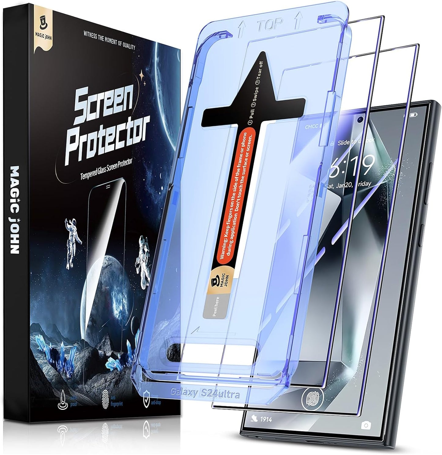DustLock™ Screen Protector - Dust Free Without Bubbles